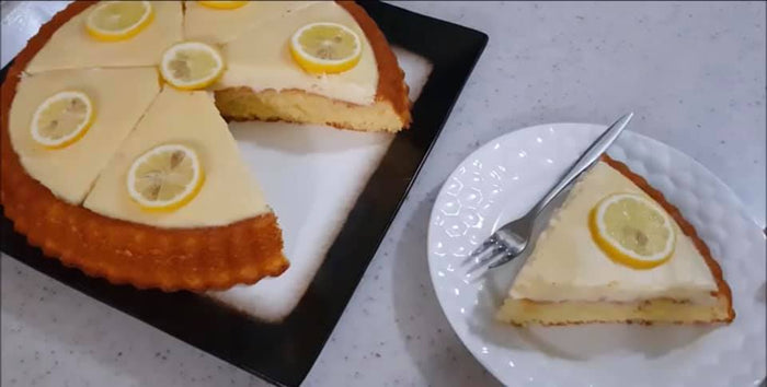 Tortë me shije limoni