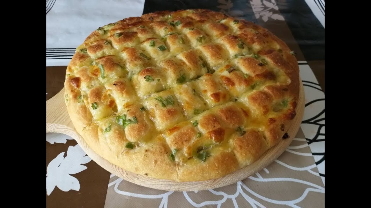 Bukë shumë e shijshme për 30 Minuta - Onion Mocarela Bread