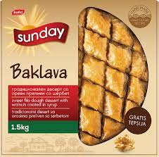 Fresh Baklava in Pan 1500g ( 52.9oz)