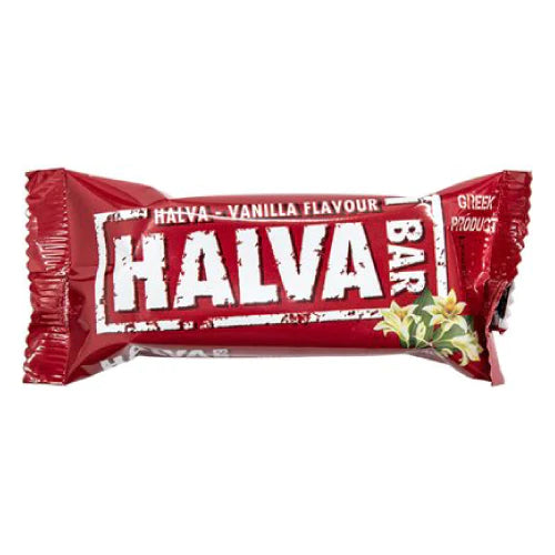 Haitoglou Vanilla Halva Snack Bars 40g bar