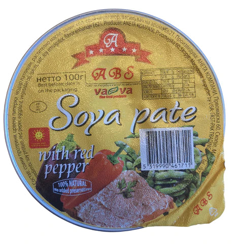 Aneta Soya Pate With Red Pepper 100g (3.53oz)