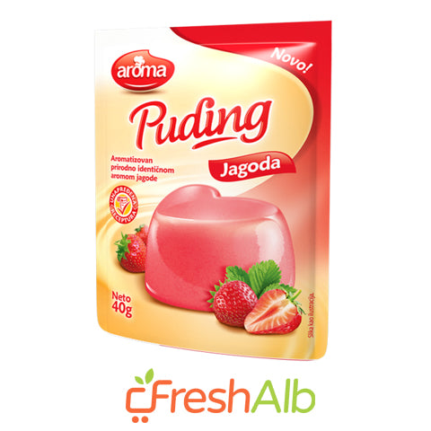 Aroma Strawberry Pudding 40gr
