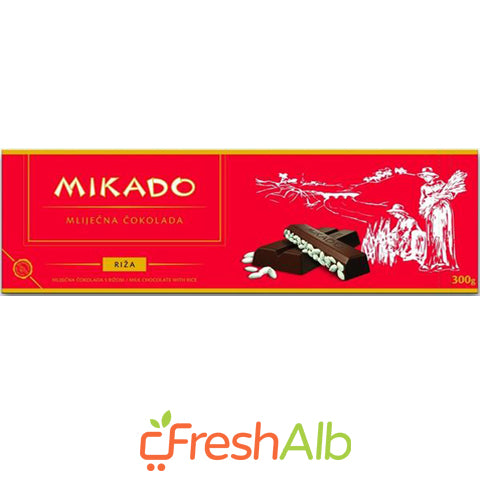 Mikado Chocolate with Rice 300gr