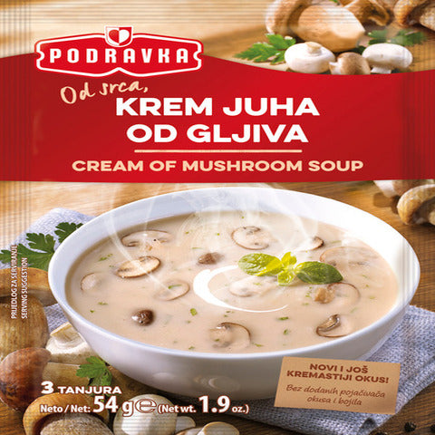 Podravka Cream of Mushroom Soup 54gr