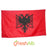 Albanian Flag 36X60 inches