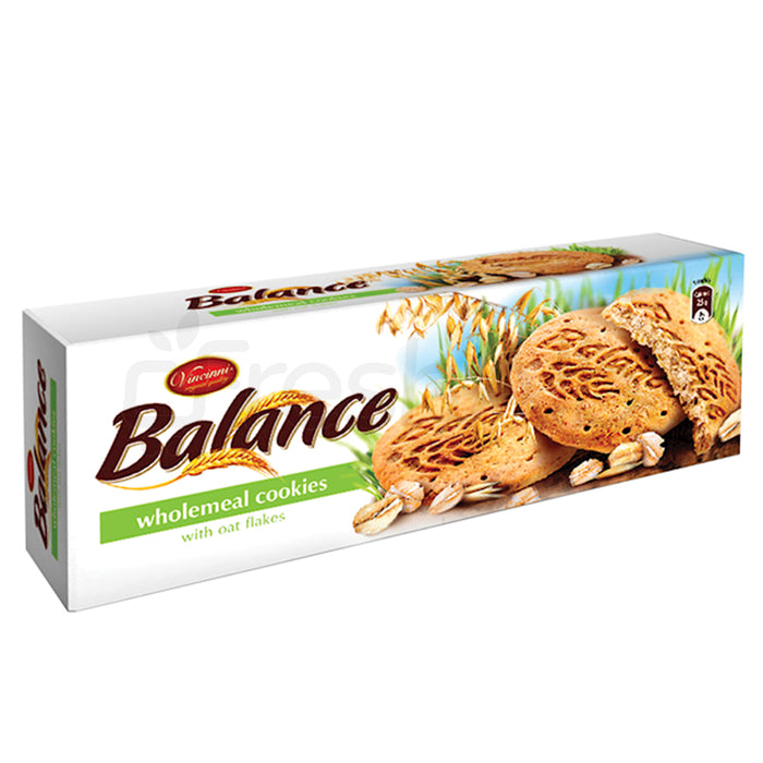 Vincinni Balance Wholemeal Cookies 180gr