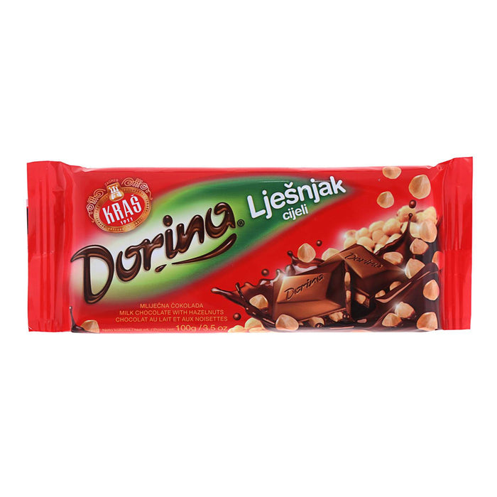 Kras Dorina hazelnut chocolate 100gr