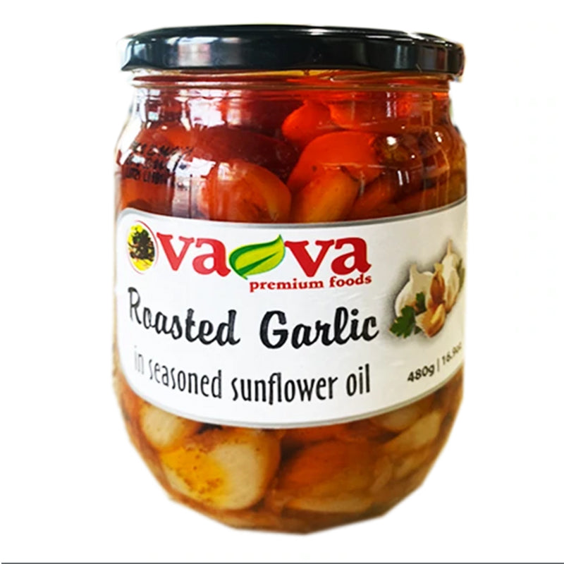 VaVa Roasted Garlic in Seasoned Sunflower Oil / 480gr